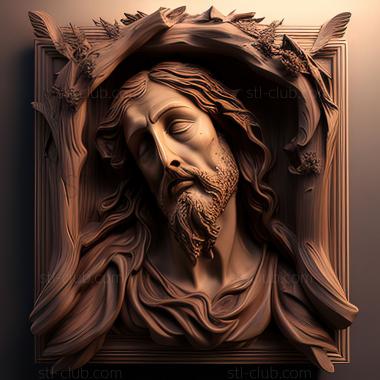 3D model st jesus (STL)